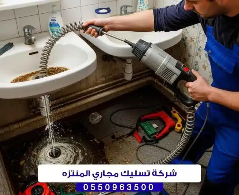 شركة تسليك مجاري المنتزه بحائل