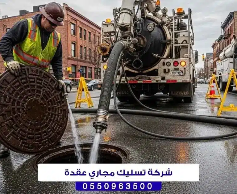 شركة تسليك مجاري عقدة بحائل