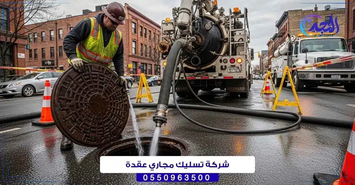 شركة تسليك مجاري عقدة بحائل